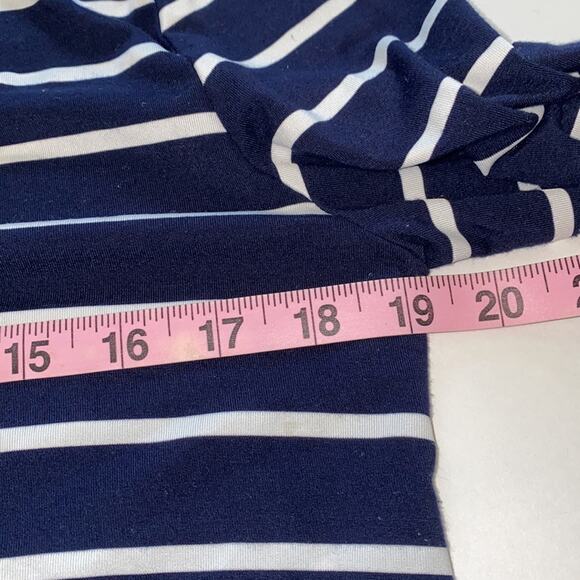 Stem & Vine Striped Tunic with Bell Sleeves M - Picture 8 of 10